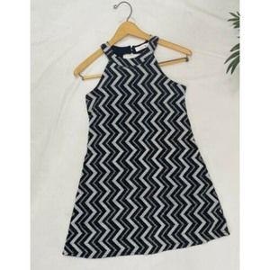 Candies Chevron Sparkle Holiday A-line Dress Small